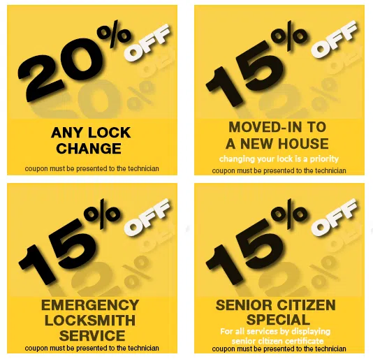 Exclusive Locksmith Service Los Angeles, CA 310-819-4246 - coupon-img